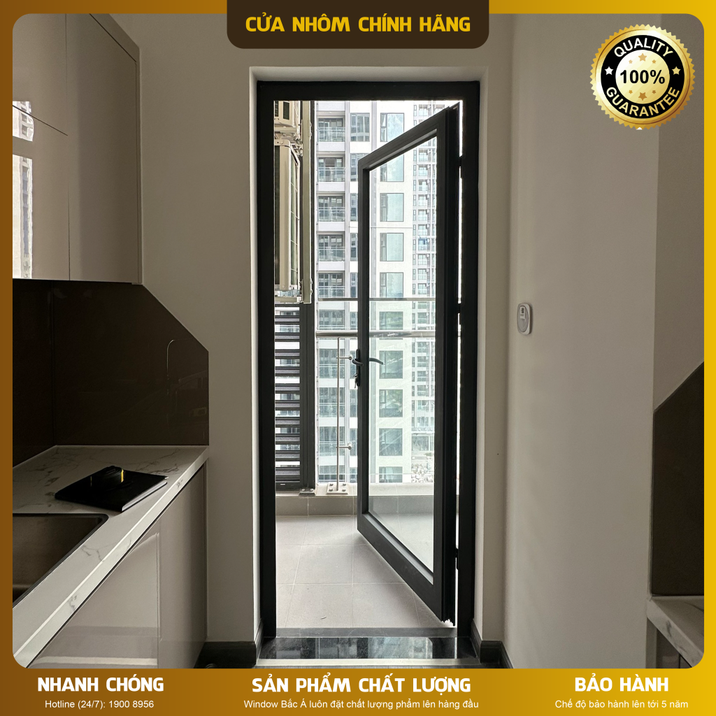 Cửa đi 1 cánh mở quay
