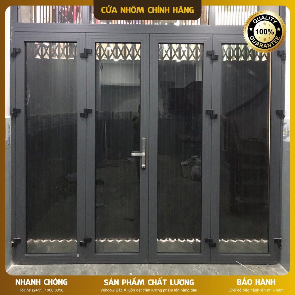 Cửa đi 4 cánh mở quay Xingfa