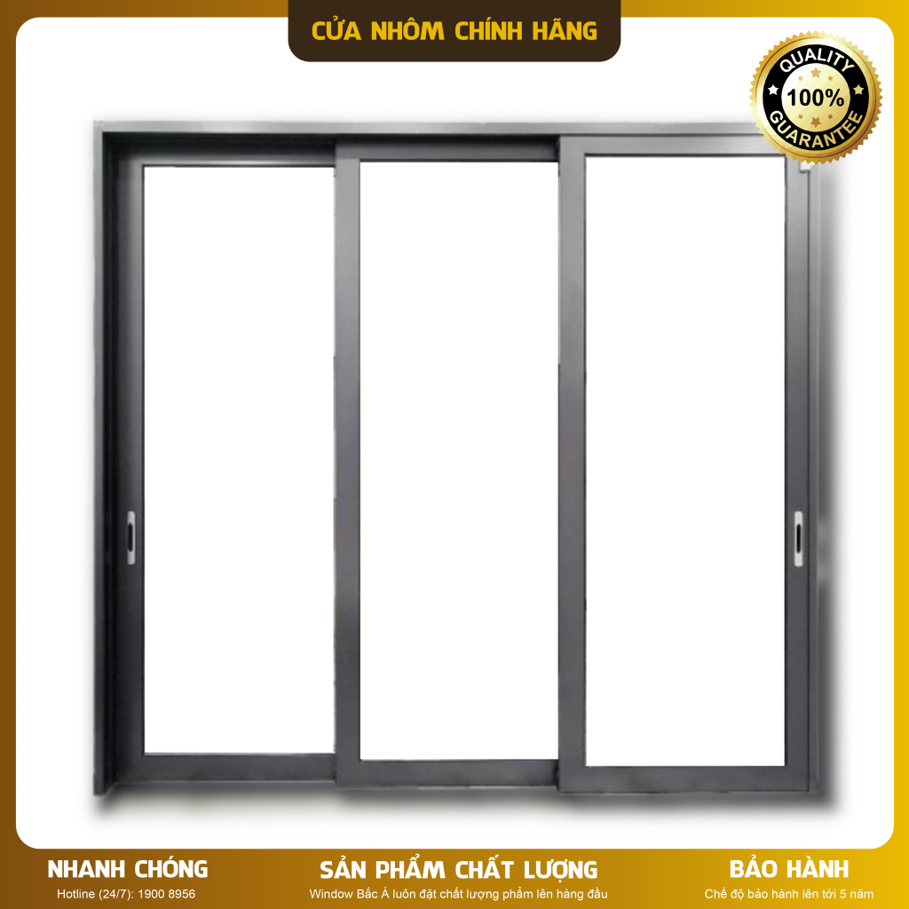 Cửa sổ mở trượt 3 cánh xingfa