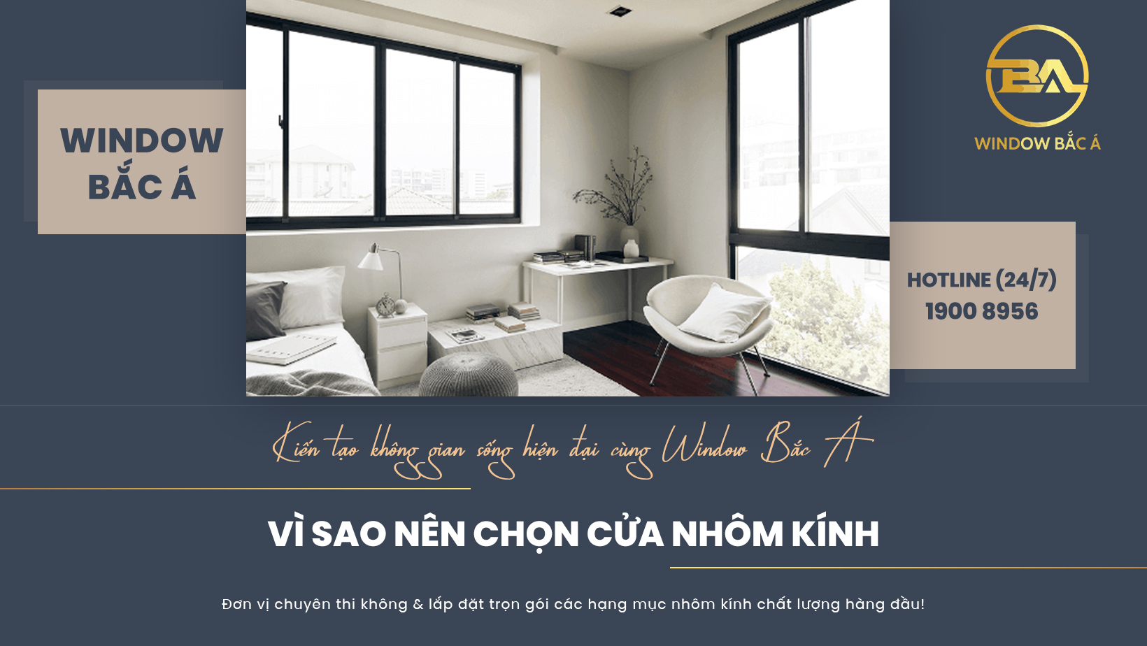 Vì sao nên chọn cửa nhôm kính Vì sao nên chọn cửa nhôm kính