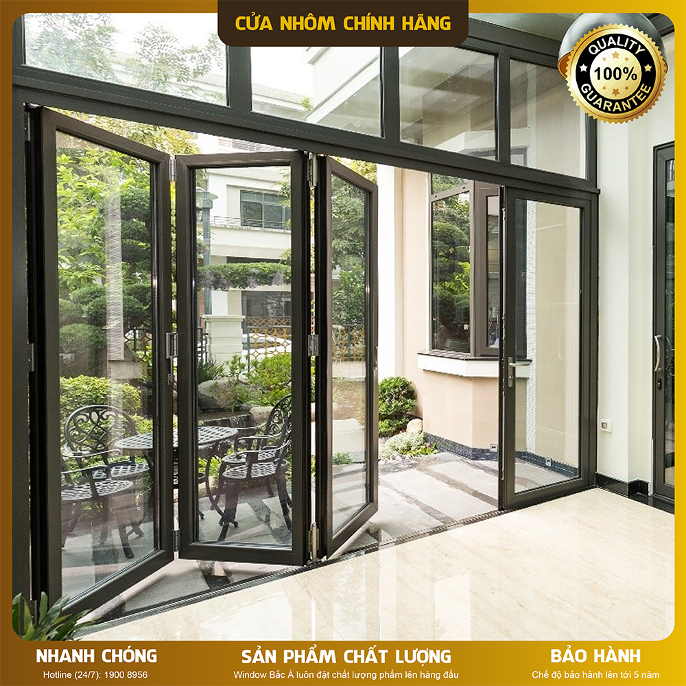 Cửa đi 4 cánh mở lùa Cửa đi 4 cánh mở lùa
