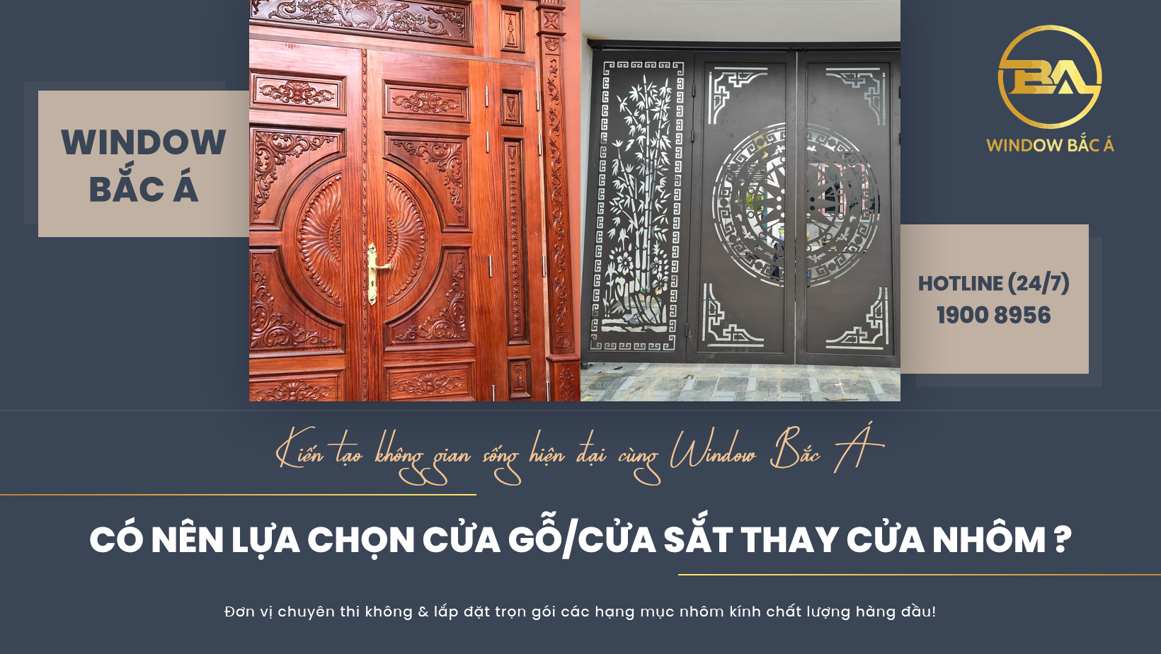 Cửa nhôm kính Window Bắc Á Cửa nhôm kính Window Bắc Á