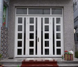 cửa sổ nhôm xingfa màu trắng