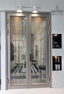 Cửa nhôm kính hiện đại 