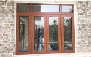 Cửa nhôm Xingfa vân gỗ
